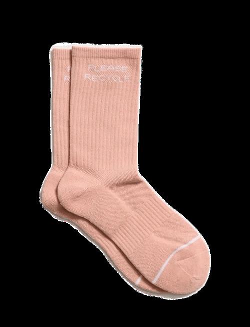 Girlfriend Collective | Please Recycle Crew Sock | ONE SIZE