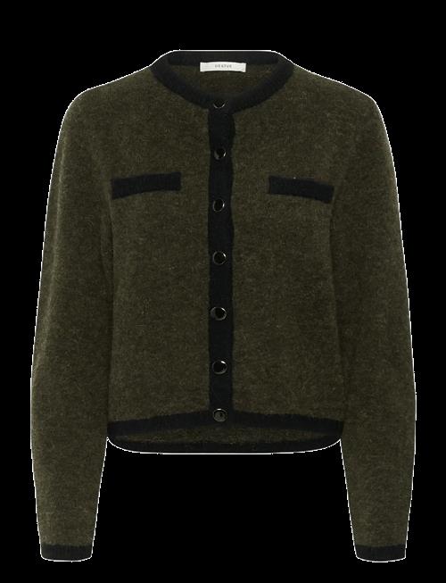 Gestuz | Gzalpha Ls Contrast Cardigan | XL