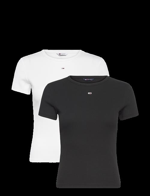 Tommy Jeans | Tjw 2Pack Slim Essential Rib Ss | XS
