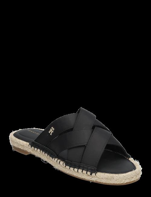 Tommy Hilfiger | Satin Espadrille Mule | 39