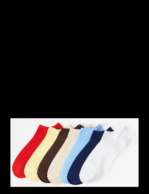 Lindex | 7-Pack Ribbed Ankle Socks | 39/41