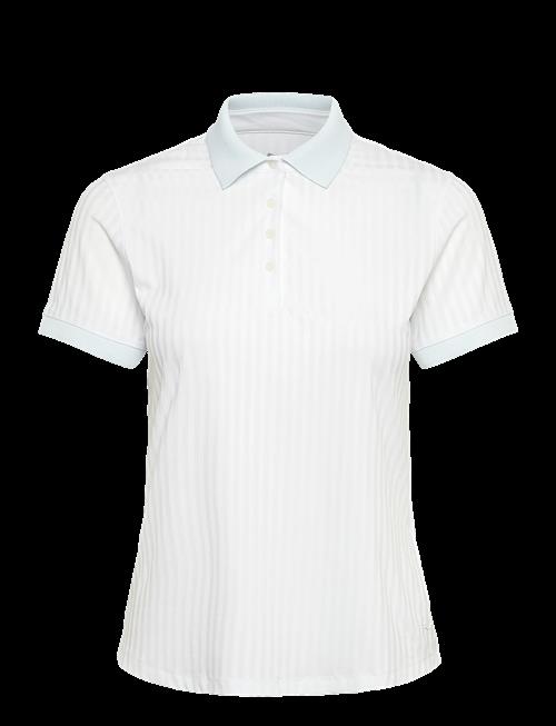 PUMA Golf | W Mattr Jacquard Stripe Ss Polo | M