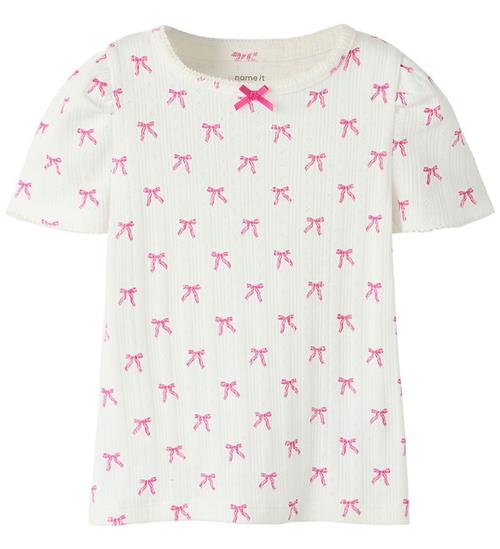 Name It T-shirt - NmfFritanny - Cloud Dancer
