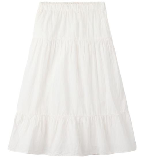 Name It Nederdel - NkfPfasinne - Bright White/Pink-A-Boo