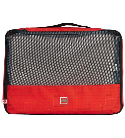 LEGOÂ® Tasker - Packing Cubes - 3 stk Sæt - Brick Dots Red