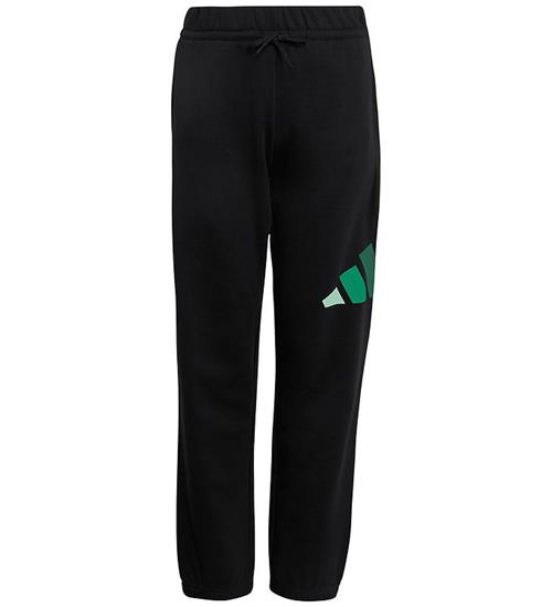 adidas Performance Sweatpants - Sort m. Grøn