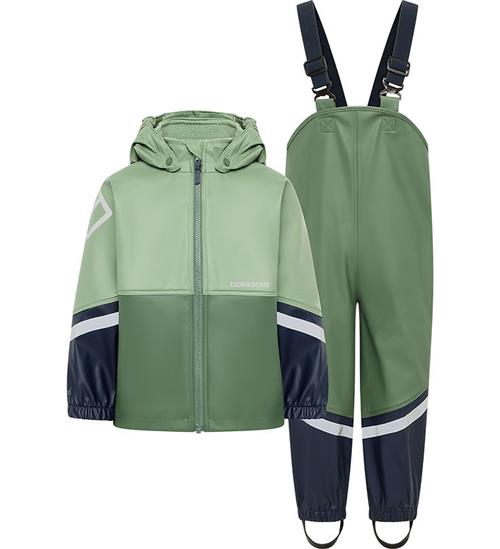 Didriksons Regntøj m. Seler - PU - Waterman - Sage Green