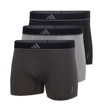 adidas 3P Active Micro Flex Trunk Sort/Grå polyester X-Large Herre