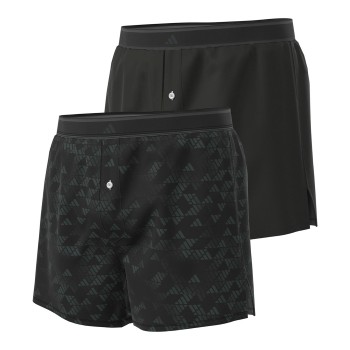 adidas 2P Active Woven Boxer Sort bomuld XX-Large Herre