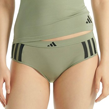 adidas Trusser Sport Active Essentials 3 Stripes Hipster Grøn bomuld X-Large Dame