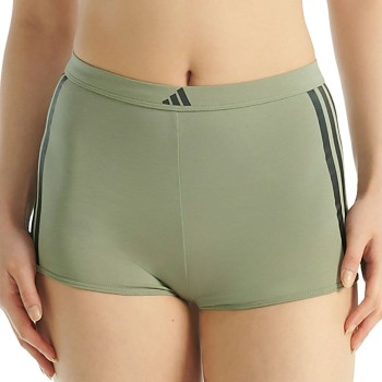 adidas Trusser Sport Active Essentials 3 Stripes ShortPant Grøn bomuld X-Small Dame