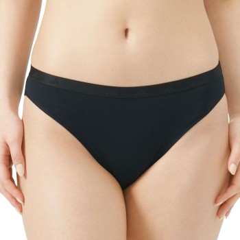 adidas Trusser Sport Active Essentials High Leg Brief Sort bomuld Small Dame