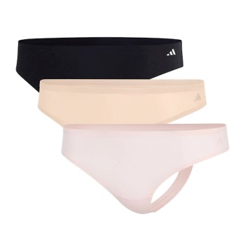 adidas Trusser 3P Sport Active Light Flex Thongs Flerfarvet X-Large Dame