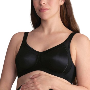 Anita BH Basic Maternity Bra Sort E 95 Dame