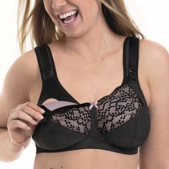 Anita BH Maternity Miss Orely Nursing Bra Sort polyamid I 90 Dame