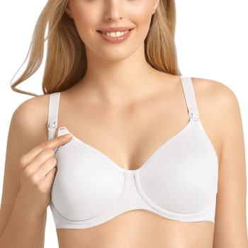 Anita BH Microfiber Underwire Nursing Bra Hvid F 90 Dame