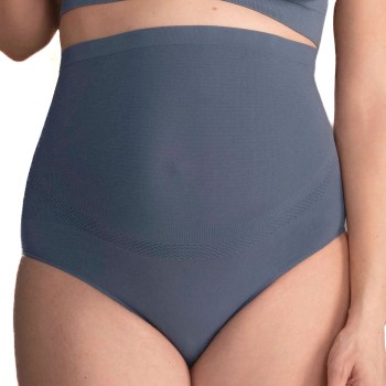 Anita Trusser Seamless Maternity Briefs Grå polyamid X-Large Dame