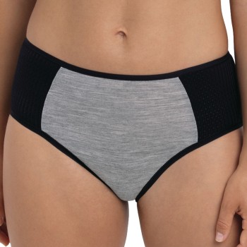 Anita Trusser Sports High Waist Panty Plus Sort 42 Dame