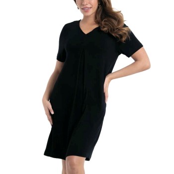 Anita Style Jaca Beach Dress Sort viskose Small Dame