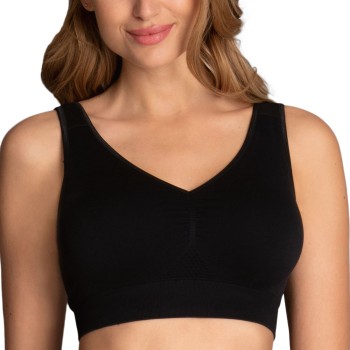 Anita Care Anita Lotta Bralette BH Sort nylon Large Dame