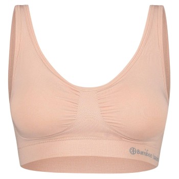 Bamboo basics BH Fleur Padded Bra Rosa Large Dame