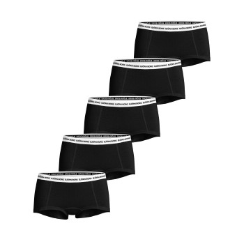 Björn Borg Trusser 5P Everyday Boxer Shorts Sort/Hvid økologisk bomuld Large Dame