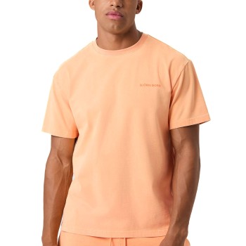 Björn Borg Oversized Washed T-shirt Orange bomuld Medium Herre