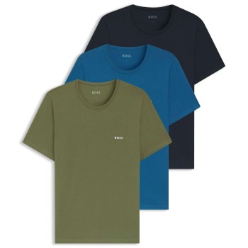 BOSS 3P Classic T ShirtRN Flerfarvet bomuld X-Large Herre