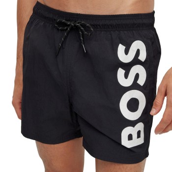 BOSS Badebukser Octopus Swimshort Sort polyamid Medium Herre