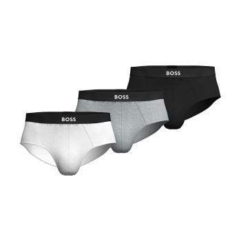 BOSS 3P ONE HipBr Cotton Briefs Flerfarvet bomuld X-Large Herre