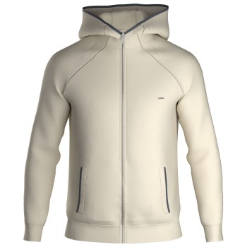 BOSS Sense Hooded Jacket Offwhite Large Herre