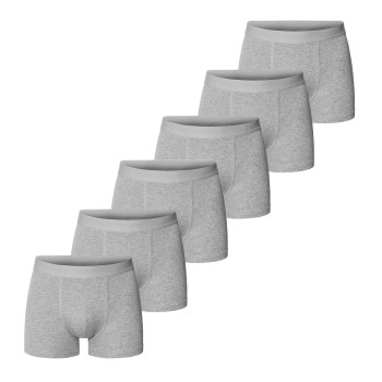 Bread & Boxers Bread and Boxers Boxer Briefs 6P Grå økologisk bomuld Large Herre