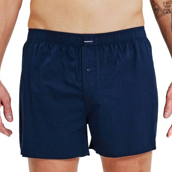 Bread & Boxers Bread and Boxers Boxer Shorts Multi 2P Marineblå økologisk bomuld Small Herre