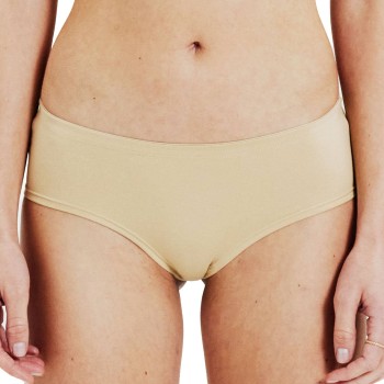 Bread & Boxers Bread and Boxers Cotton Hipsters Trusser 2P Beige økologisk bomuld Large Dame