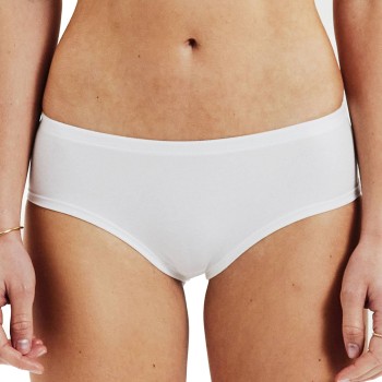 Bread & Boxers Bread and Boxers Cotton Hipsters Trusser 2P Hvid økologisk bomuld X-Large Dame