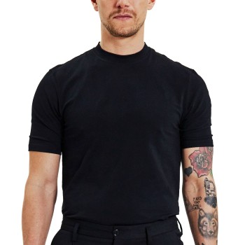 Bread & Boxers Bread and Boxers Crew-Neck Tencel T-Shirt Sort tencel Large Herre