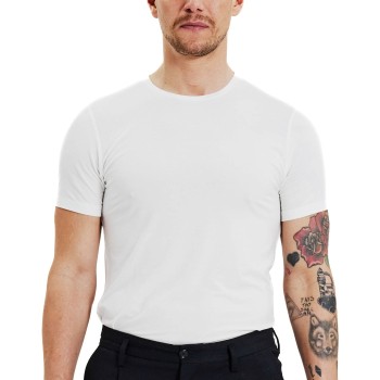 Bread & Boxers Bread and Boxers Crew-Neck Tencel T-Shirt Hvid tencel Medium Herre