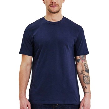 Bread & Boxers Bread and Boxers Light Weight Tee Marineblå økologisk bomuld XX-Large Herre