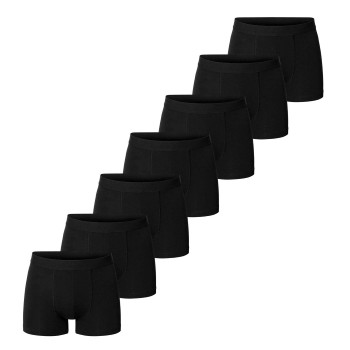 Bread & Boxers Bread and Boxers Organic Cotton Strecth Boxer 7P Sort økologisk bomuld Large Herre