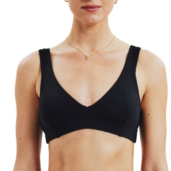 Bread & Boxers Bread and Boxers Padded Soft Bra BH Sort modal Large Dame