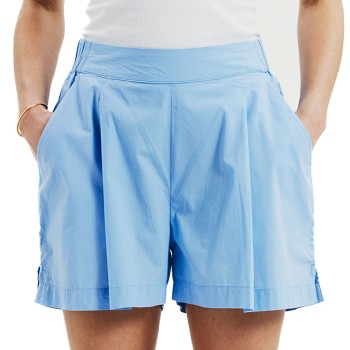 Bread & Boxers Bread and Boxers Poplin Shorts Lyseblå økologisk bomuld Large Dame