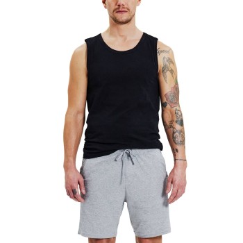 Bread & Boxers Bread and Boxers Pyjama Short Grå økologisk bomuld X-Large Herre