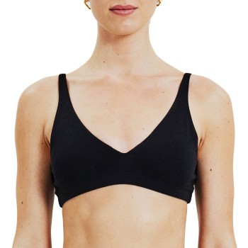 Bread & Boxers Bread and Boxers Triangle Bra BH Sort økologisk bomuld Small Dame