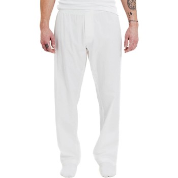 Bread & Boxers Bread and Boxers Woven Pyjama Pants Hvid økologisk bomuld X-Small Herre