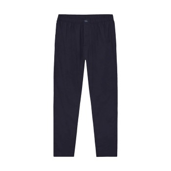 Bread & Boxers Bread and Boxers Woven Pyjama Pants Marineblå økologisk bomuld Large Herre