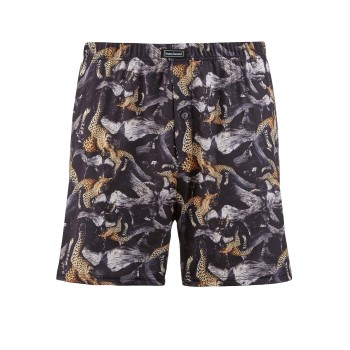 Bruno Banani Panthera Boxershorts Sort Mønster polyester X-Large Herre