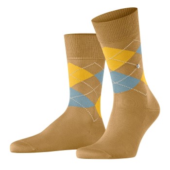 Burlington Strømper Manchester Mercerised Cotton Sock Senepsgul Str 40/46 Herre