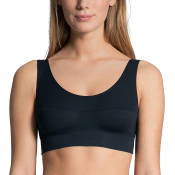 Calida BH Elastic Top Midnatsblå bomuld Small Dame