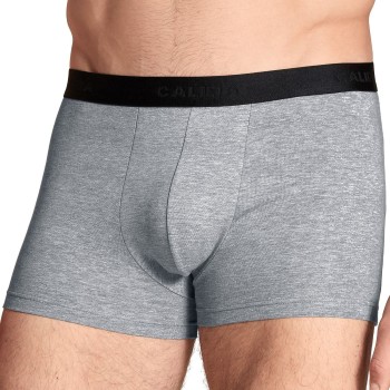 Calida 3P Natural Benefit Boxer Sort/Grå bomuld XX-Large Herre