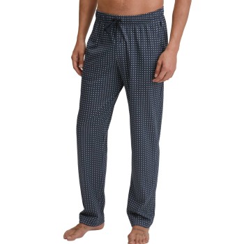 Calida Remix Basic Pyjama Bottoms Mørkblå bomuld Medium Herre